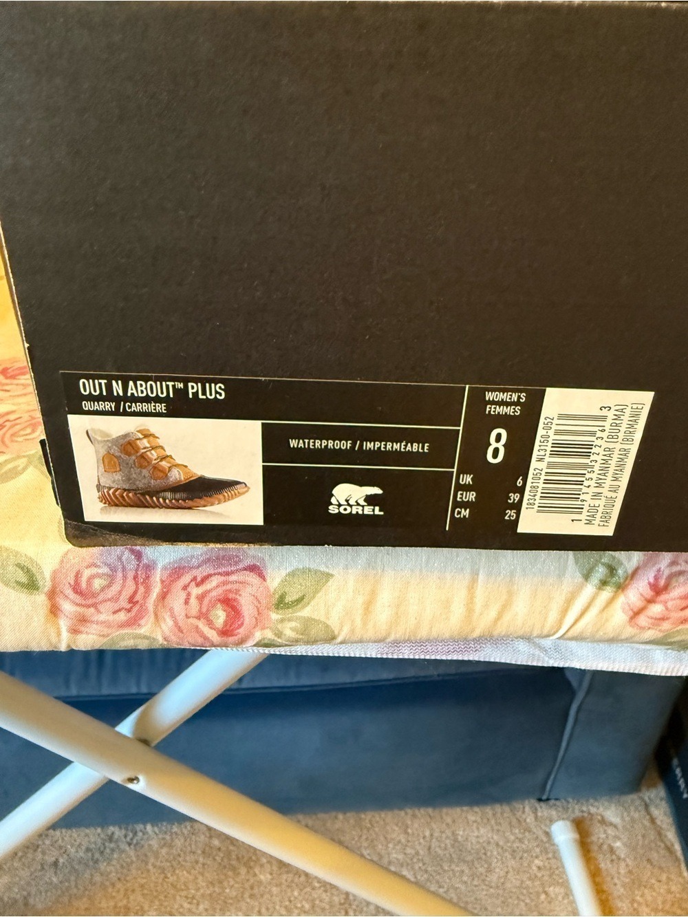 Sorel Women’s Out N About Plus Boot Gray & Brown - Picture 3 of 7